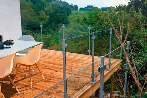 Glassrekkverk Glassrekkverk